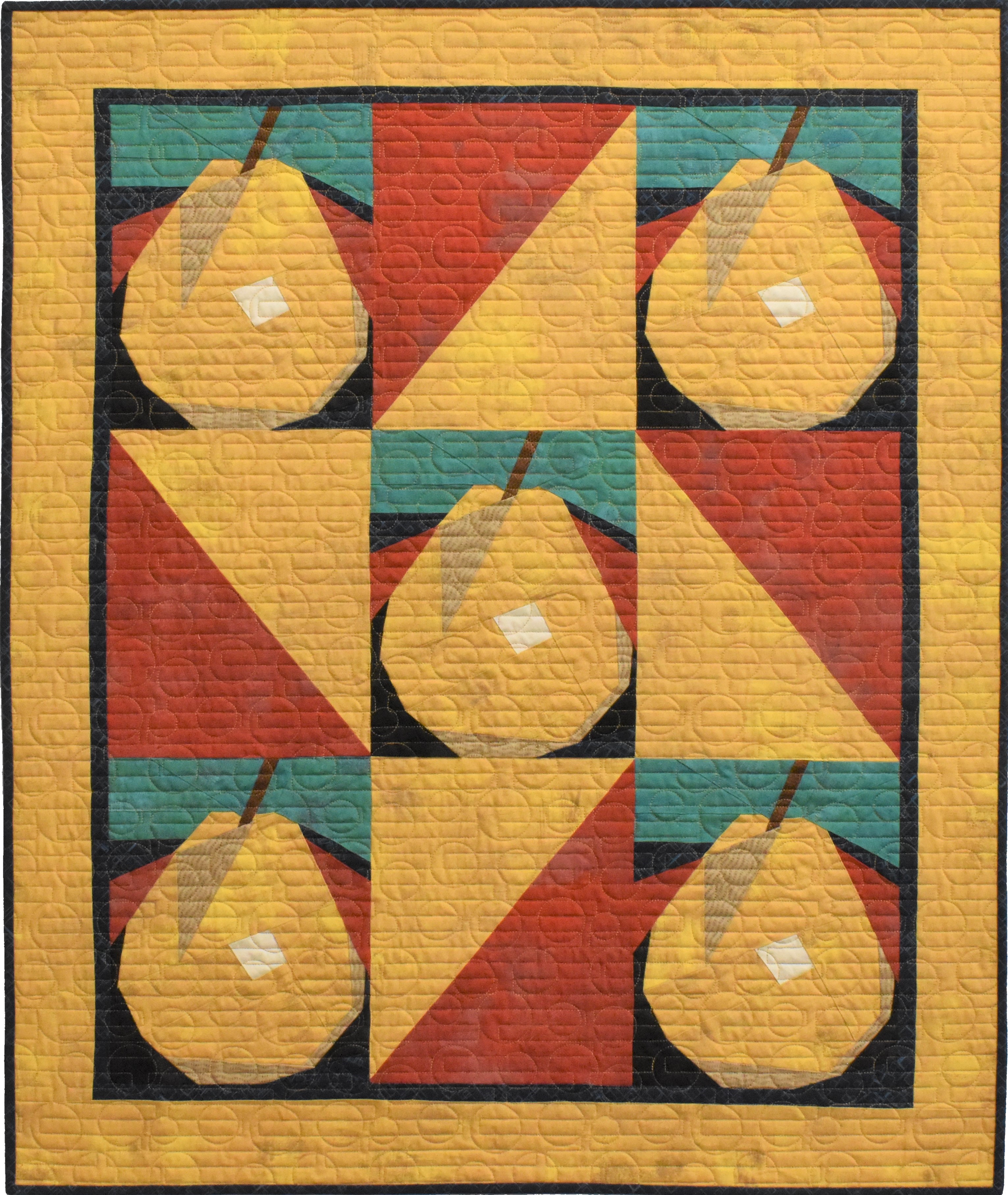 PEAR a wall hanging